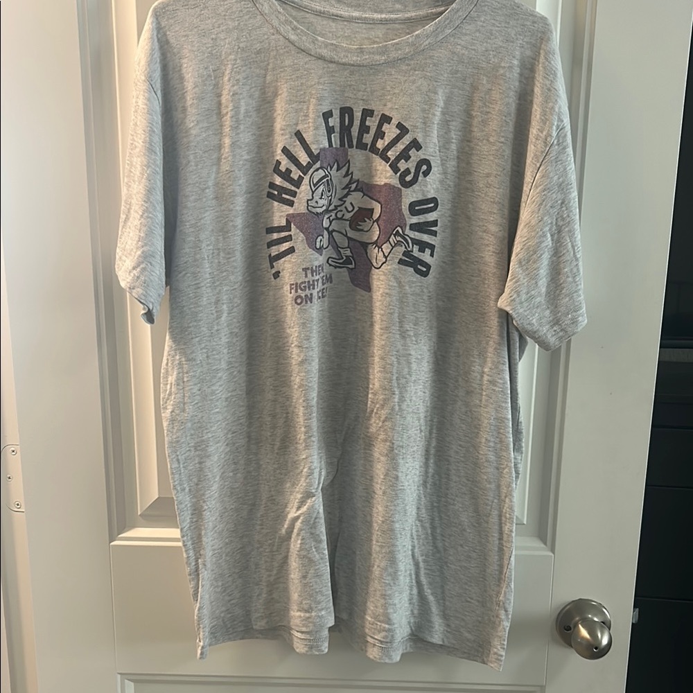 TCU Homefield Gray Tee XL